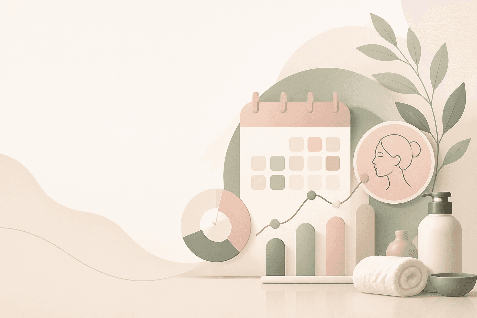Illustration for an article about salon kpis